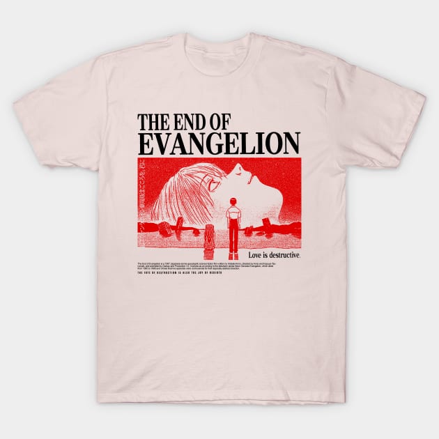 Neon Genesis Evangelion: The End of Evangelion T-Shirt by AION